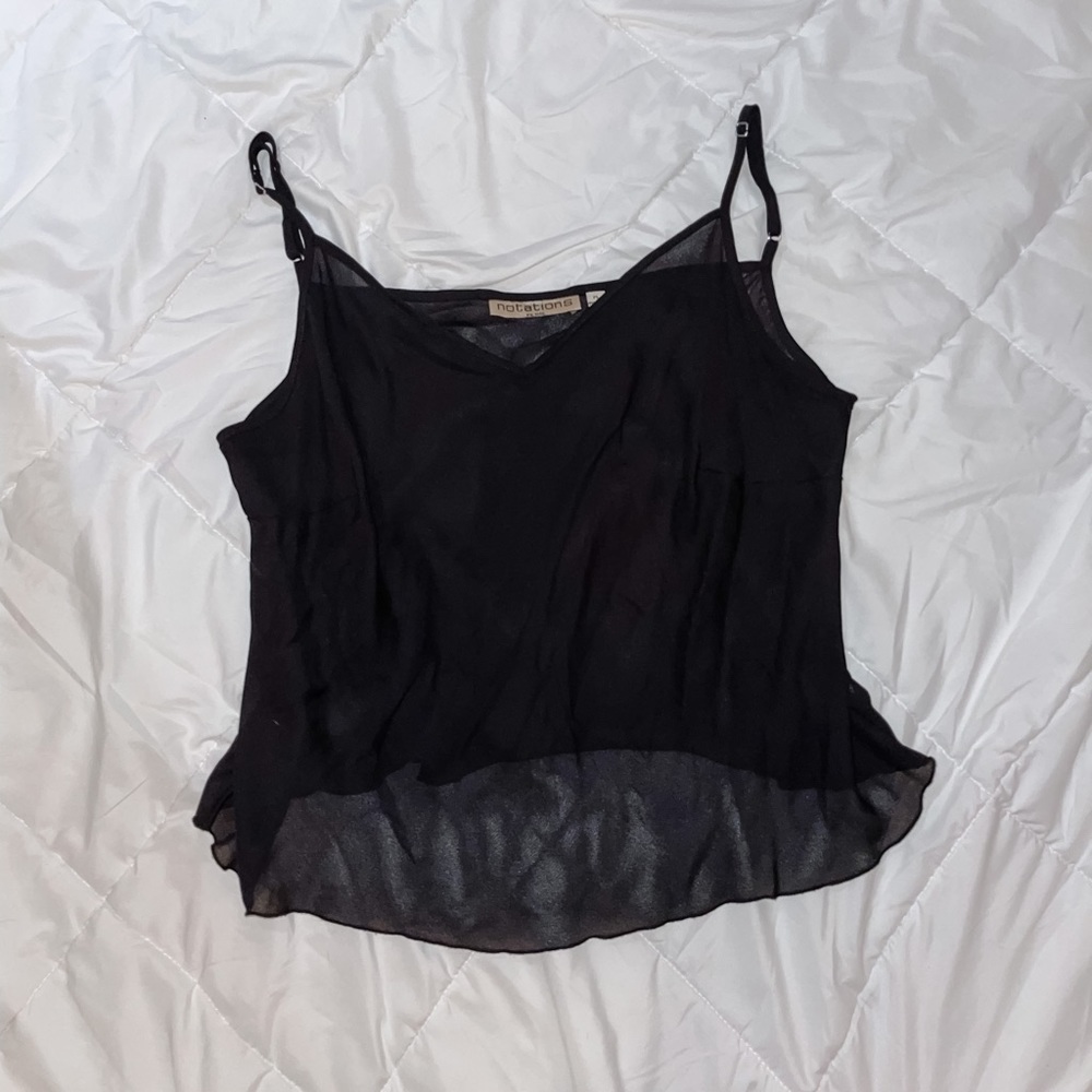 Notations Black Blouse